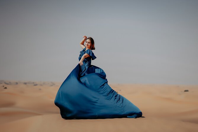 Dubai: Flying Dress With Photography and Thrilling Dune Drive - Common questions