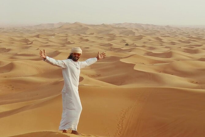 Dubai Morning Desert Safari With Sandboarding & Camel Ride - Thrilling Sandboarding and ATV Ride