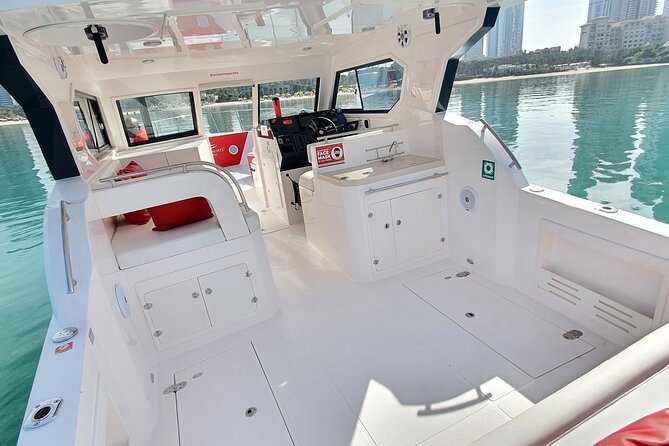 Dubai Private Boat Charter With Optional Island Getaway Upgrade - Island Getaway Upgrade Details