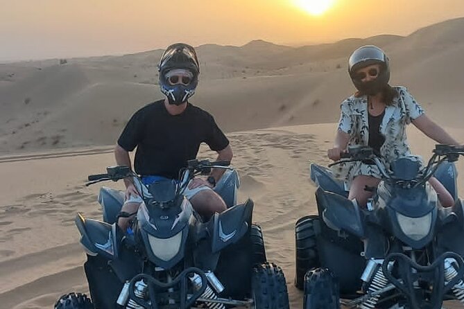 Dubai Private Guided Desert Quad Bike Tour With Transfers - Media Gallery & Extras