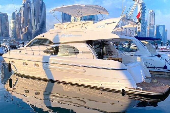 Dubai: Private Luxury Cruise on a Stylish 50FT Yacht. - Pricing and Inclusions