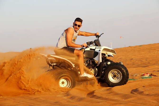 Dubai Private Morning Desert Safari W/ Quad Bike & Camel Ride - Cancellation Policy