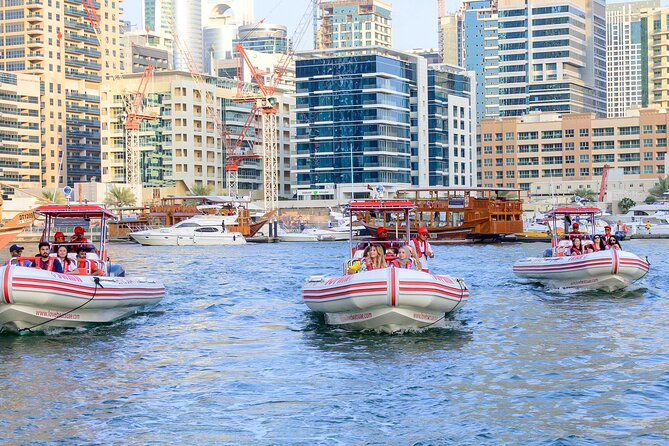 Dubai Speedboat Tour: JBR Skyline, Atlantis, Burj AlArab Optional - Additional Information and Options