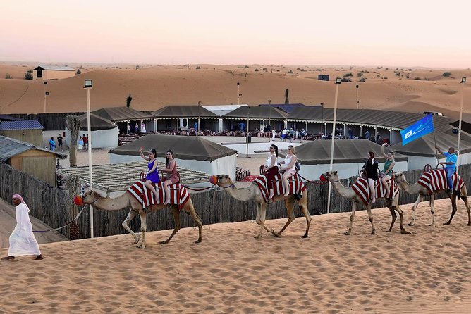 Dubai: Sunset Camel Caravan Safari With BBQ Dinner at Al Khayma Camp - Common questions