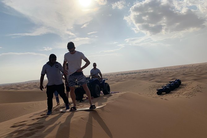 Dubai: Unique SUNSET Quad Bike Red Dunes Safari - Common questions
