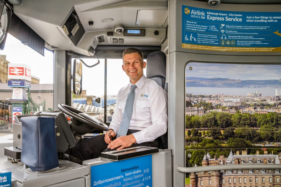 Edinburgh Airport: Bus Transfer - Additional Information