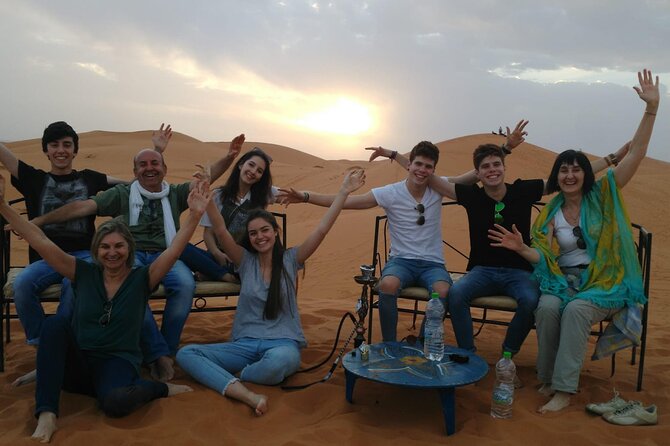 Enjoy 2 Nights in Berber Tents With Sunset Sunrise Camel Ride Sandboarding.Atv - Logistics and Participant Information