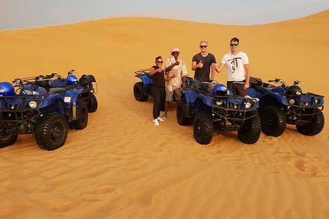 Evening Red Dunes Desert Safari With Quad Bike - Common questions