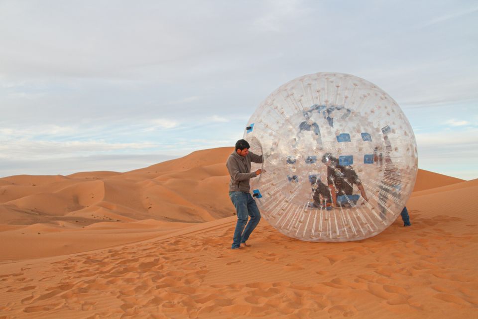 Extreme Adventure With Harness Zorbing in Merzouga Dunes - Pre-Activity Procedures