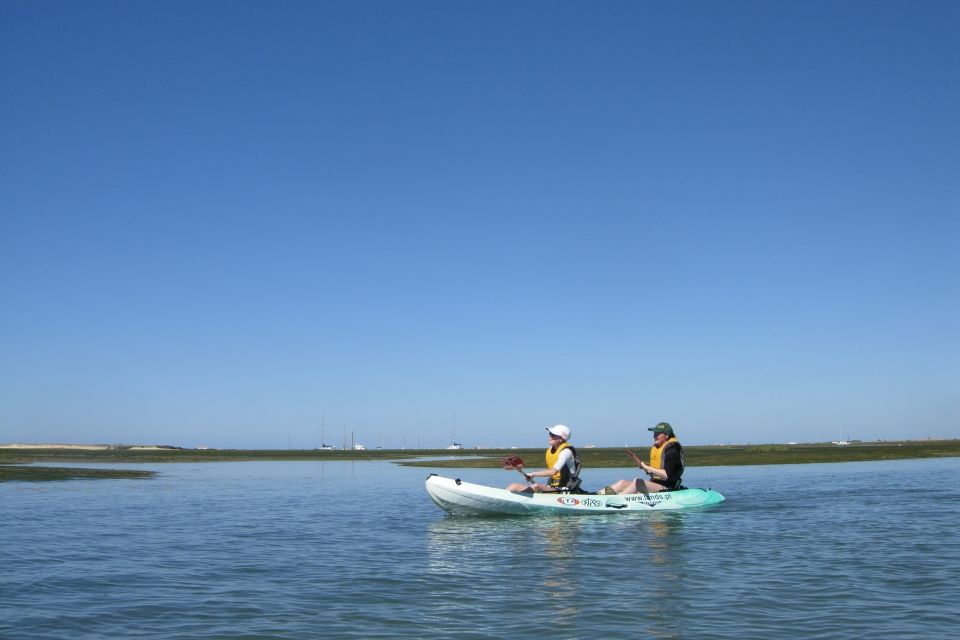 Faro: Kayak Hire in Ria Formosa Natural Park - Product Details