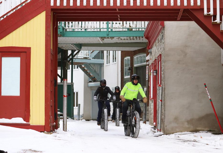 Fatbike Tour of Québec City in the Winter - Directions