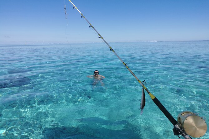 Fishing on a Private Boat off the West Coast of Tahiti - Scenic Views and Wildlife Encounters