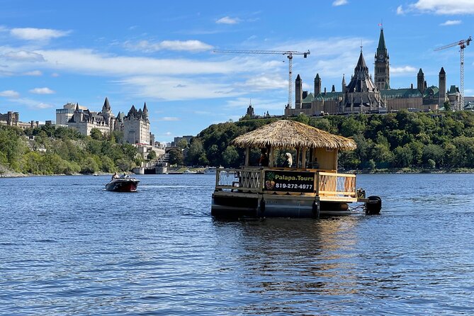 Floating Tiki Bar (Boat Tour) on the Ottawa River - Tour Route and Scenic Views