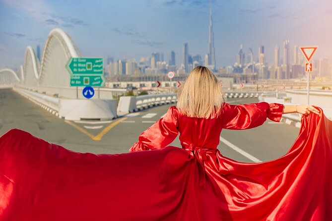 Flying Dress Photoshoot in Dubai - Pricing and Inclusions