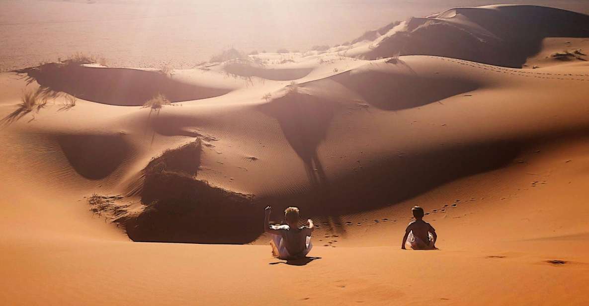 From Agadir/Tamraght/Taghazout: Sandoarding in Sand Dunes - Live Tour Guides