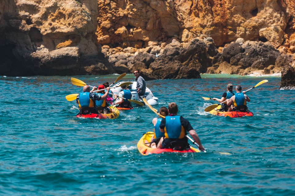 From Albufeira Marina: Benagil Caves Kayaking - Capturing Coastal Beauty on Camera