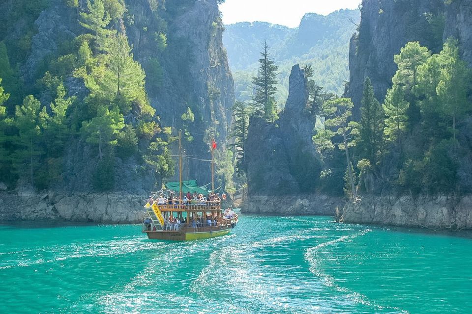 From Antalya: Green Canyon Boat Trip W/Lunch and Drinks - Location & Product Details