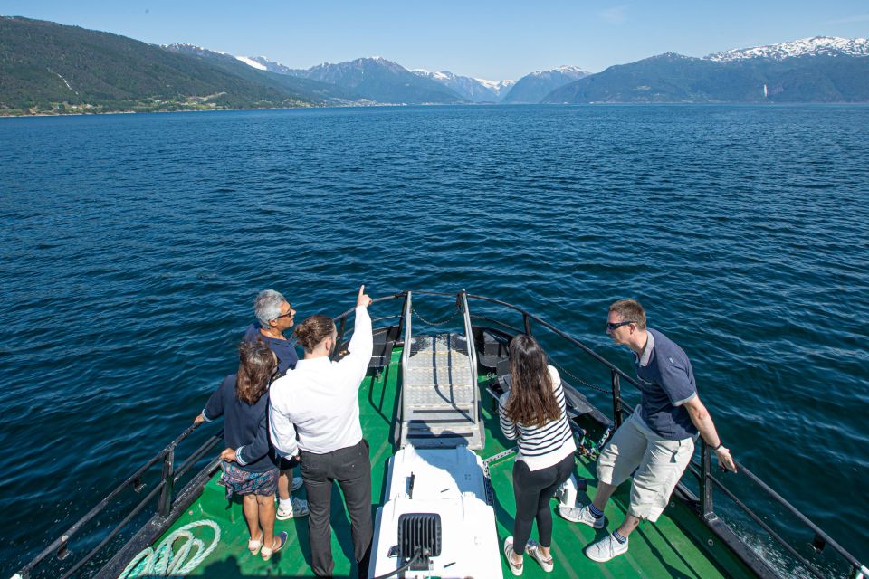 From Balestrand: Guided Fjord & Glacier Tour to Fjærland - Booking Verification Details