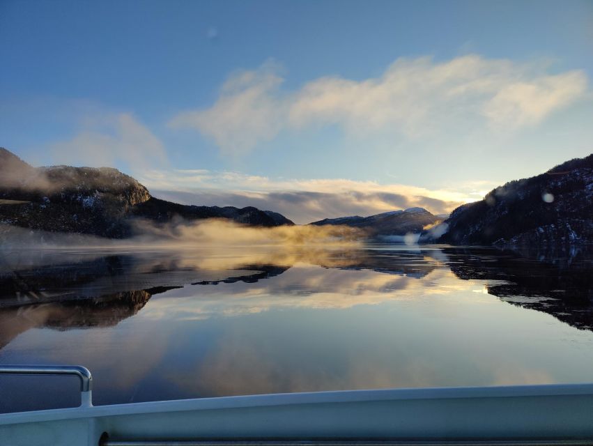 From Bergen: Scenic Fjord Cruise to Mostraumen - Additional Information