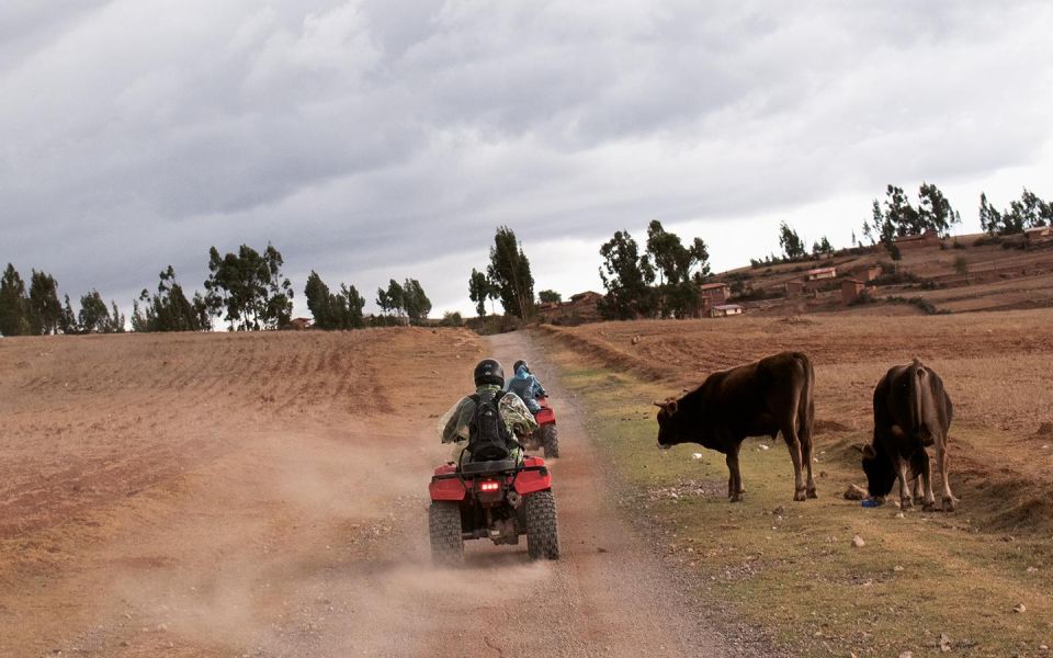 From Cusco:Atvs in the Salt Mines of Maras and Laguna Huaypo - Directions