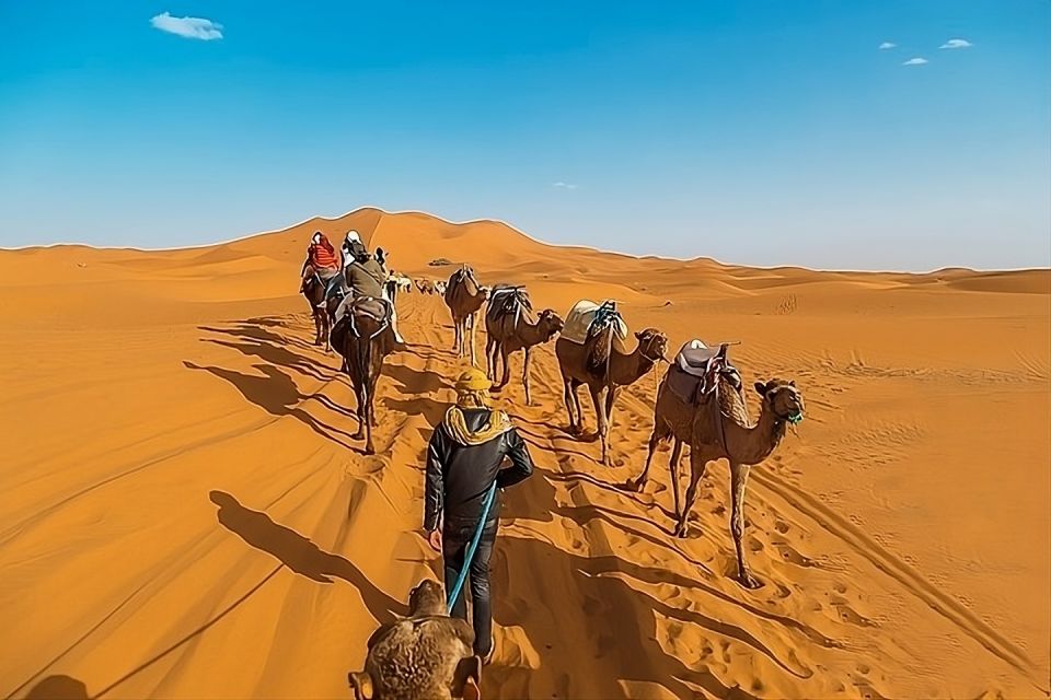 From Fès: Merzouga (1 Night), Ouarzazat (1 Night), Marrakech - Inclusions and Requirements