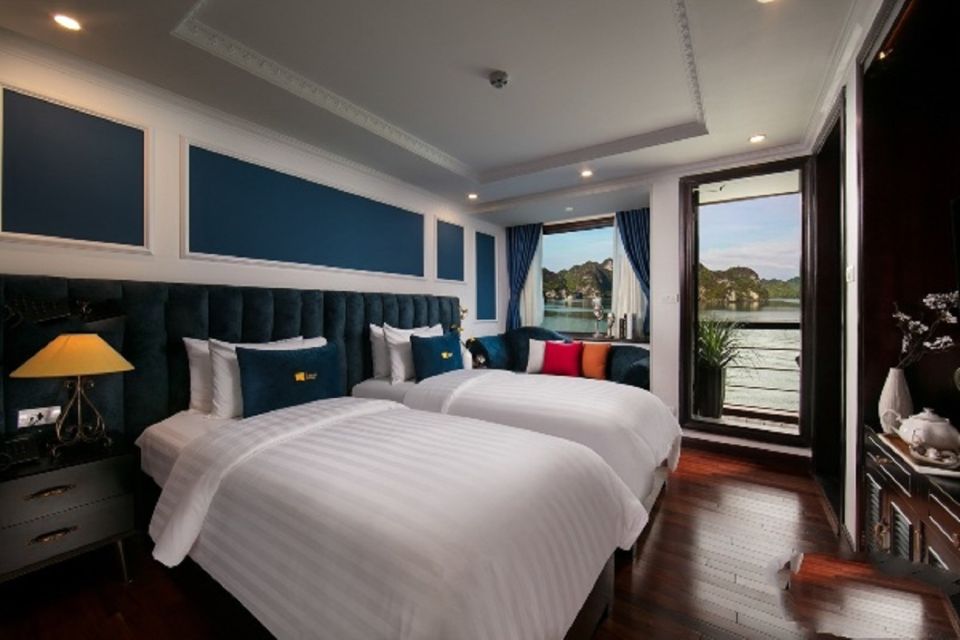 From Hanoi: 2-Day Ha Long Lan Ha Bay 5-Star Cruise & Balcony - Onboard Experience