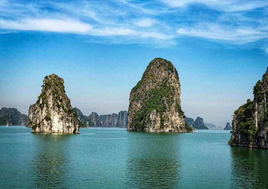 From Hanoi: Halong Bay, Titop Island, Sung Sot & Luon Caves - Sunset Party and Titop Island Adventure