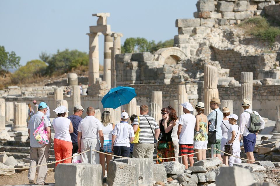 From Kusadasi: Ephesus & House of Virgin Mary Guided Tour - Itinerary Overview