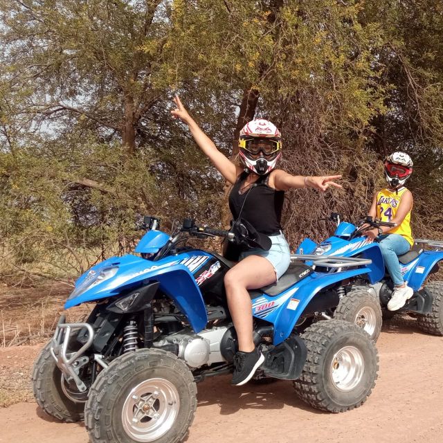 From Marrakech: Palm Grove Quad Bike Tour With Mint Tea - Palm Grove Quad Biking