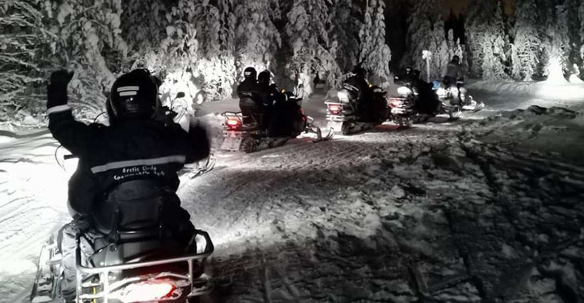 From Rovaniemi: Night Snowmobile Safari - Directions