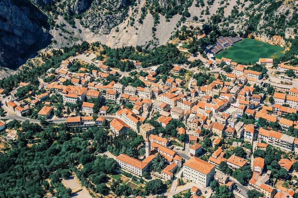 From Sinj: Flight Over Imotski, Trilj, Omiš, and Split - Split: Aerial Urban Adventure