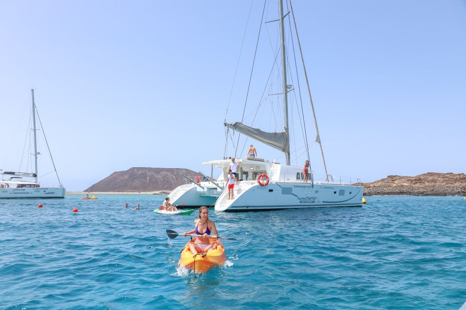 Fuerteventura: Private Luxury Catamaran to Lobo Island - Pickup and Transportation Information