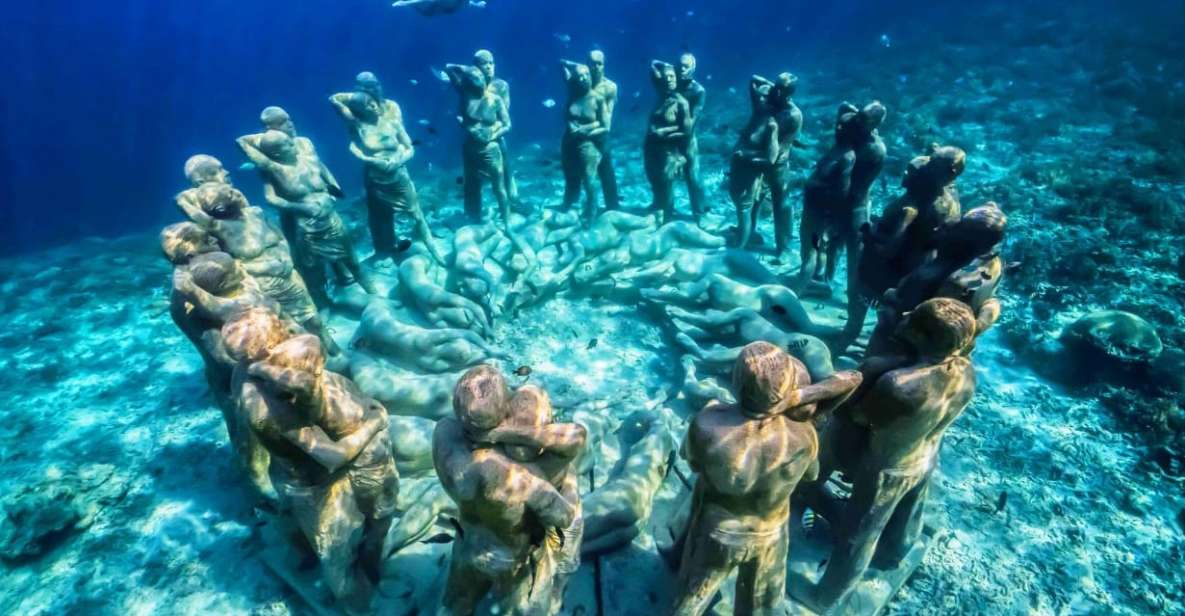 Gili Islands: Underwater Statues Cruise and Snorkeling - Snorkeling Spots and Marine Life
