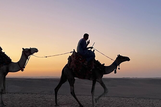 Giza Plateau Private Sunset Camel Ride With Pyramids View  - Cairo - Common questions