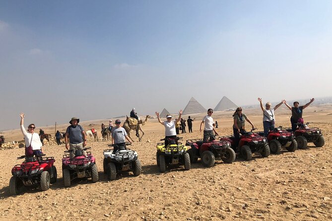 Giza Pyramids, Sphinx, ATV Bike, Lunch,Camel Ride, Dinner Cruise& Shopping Tour - Additional Information