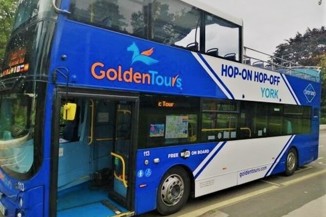 Golden Tours York Hop-On Hop-Off Open Top Bus Tour With Audio Guide - Directions