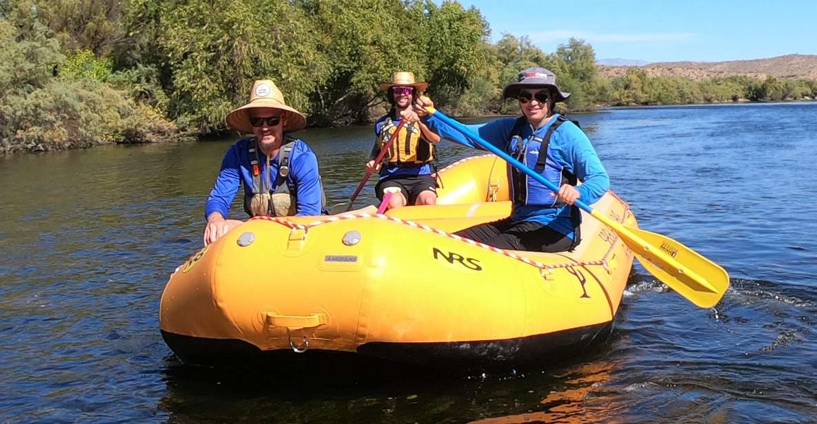 Guided Rafting on the Lower Salt River - Important Information