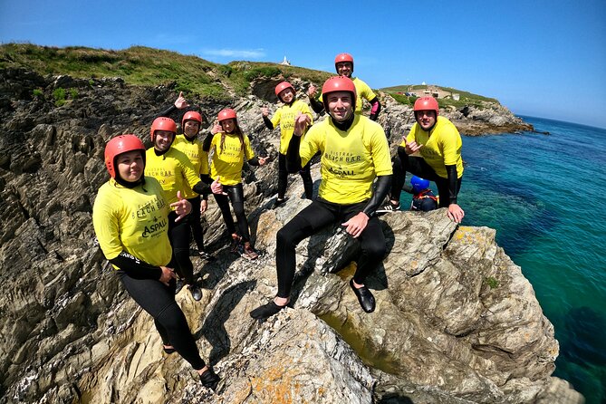 Half-Day Coasteering in Newquay Cornwall - Coasteering Equipment Provided