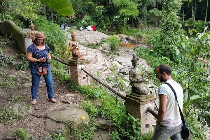 Half Day, Monk Chat Meditation Retreat on Waterfall Temple, Chiang Mai, Thailand - Visuals