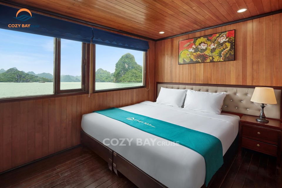 Hanoi: Cozy Halong Bay Overnight Cruise With Meals - Accommodation Details
