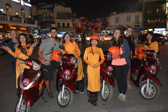 Hanoi Motorbike Tours Led By Women: Hanoi By Night Foodie Motorbike Tours - Tour Highlights