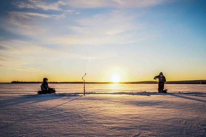 Ice Fishing on a Frozen Lake in Levi - Last Words