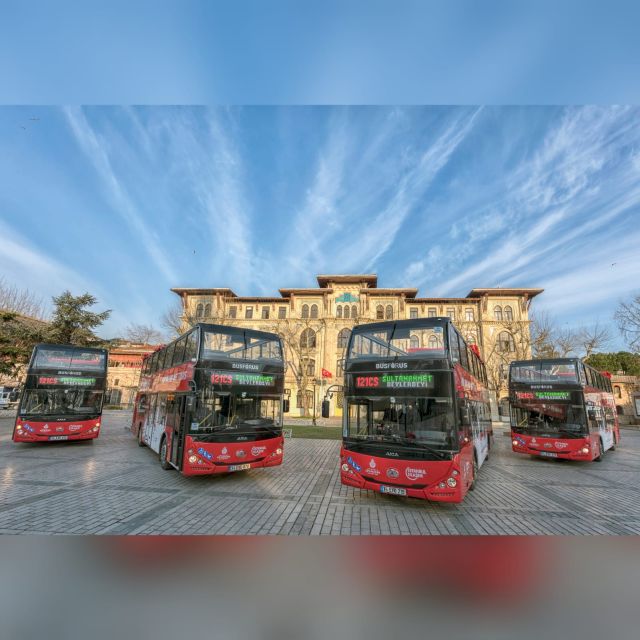 Istanbul Hop On Hop Off Bus24 Hours Ticket - Key Features of the Bus Tour