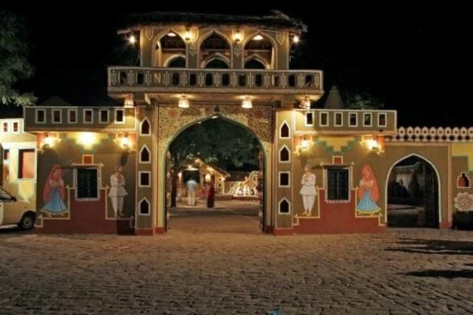 Jaipur Evening Tour Chokhi Dhani Village Culture With Dinner - Exclusions