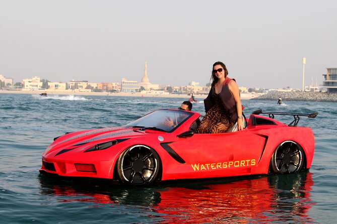 Jet Car in Dubai Private Tour 60min: Burj Al Arab to Atlantis - Common questions