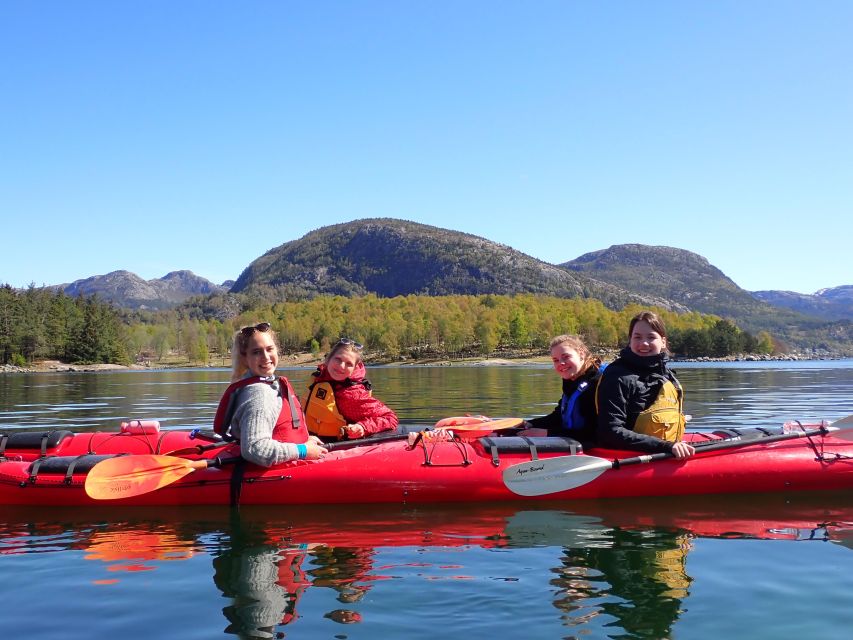 Jørpeland: Guided Fjordtour Kayak - Common questions