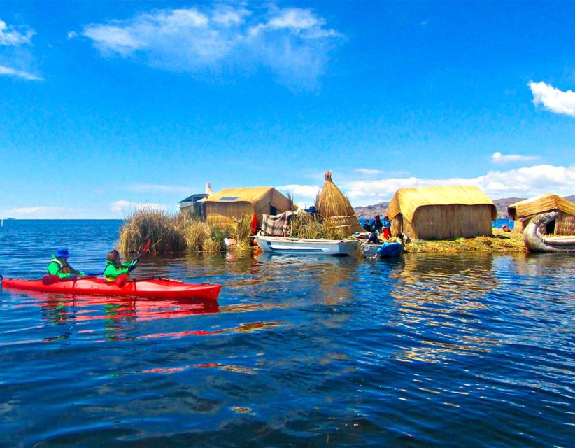 Kayak in the Uros Floating Island and Taquile by Speadboat - Inclusions