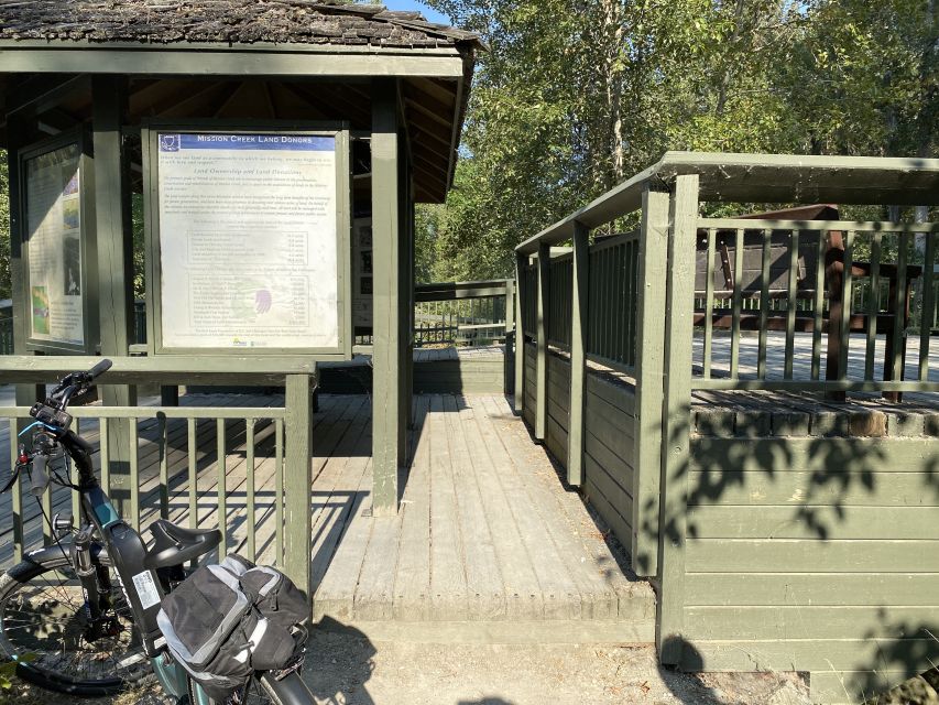 Kelowna: Mission Creek Salmon Run Audio Tour by E-Bike - Important General Information