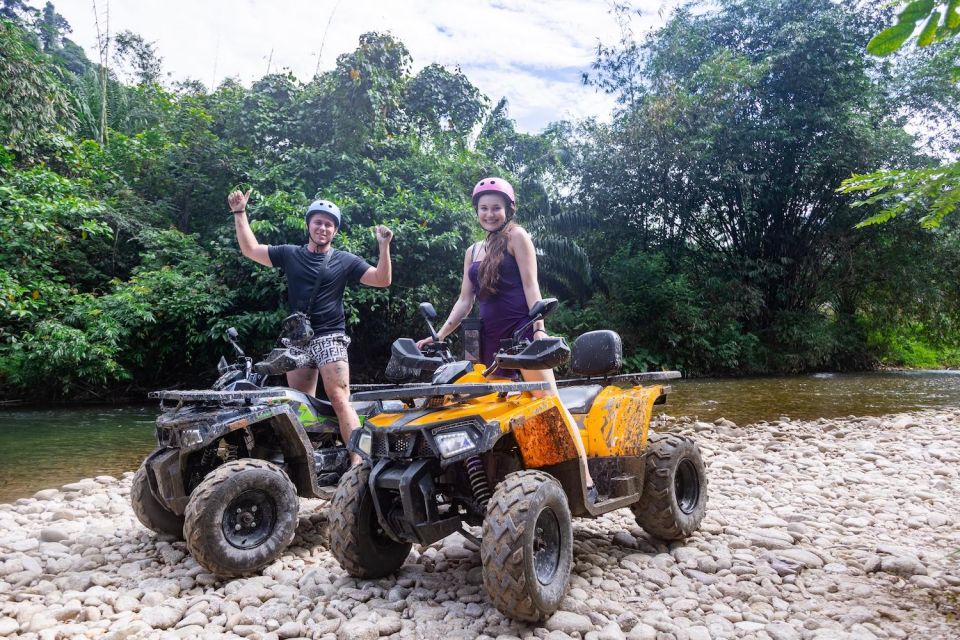 Khaolak Combo: Elephant Sanctuary Visit, ATV Tour & Lunch - Interacting With Elephants