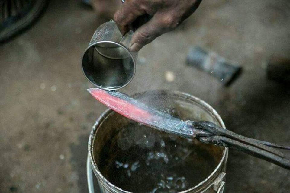 Knife (Khukuri) Making Activity With a Blacksmith - Safety and Guidelines